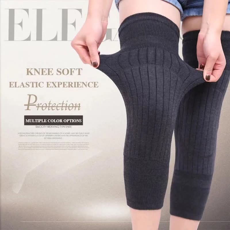 Unisex Winter Fleece Knee Warmers – Adjustable Thermal Leg Sleeves for Men & Women